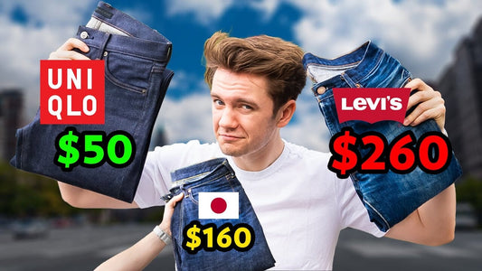 Comparing Three Japanese Selvedge Denim Jeans ($50, $160, $260)