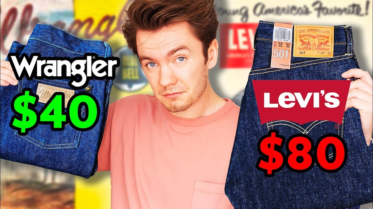 Levis wrangler on sale