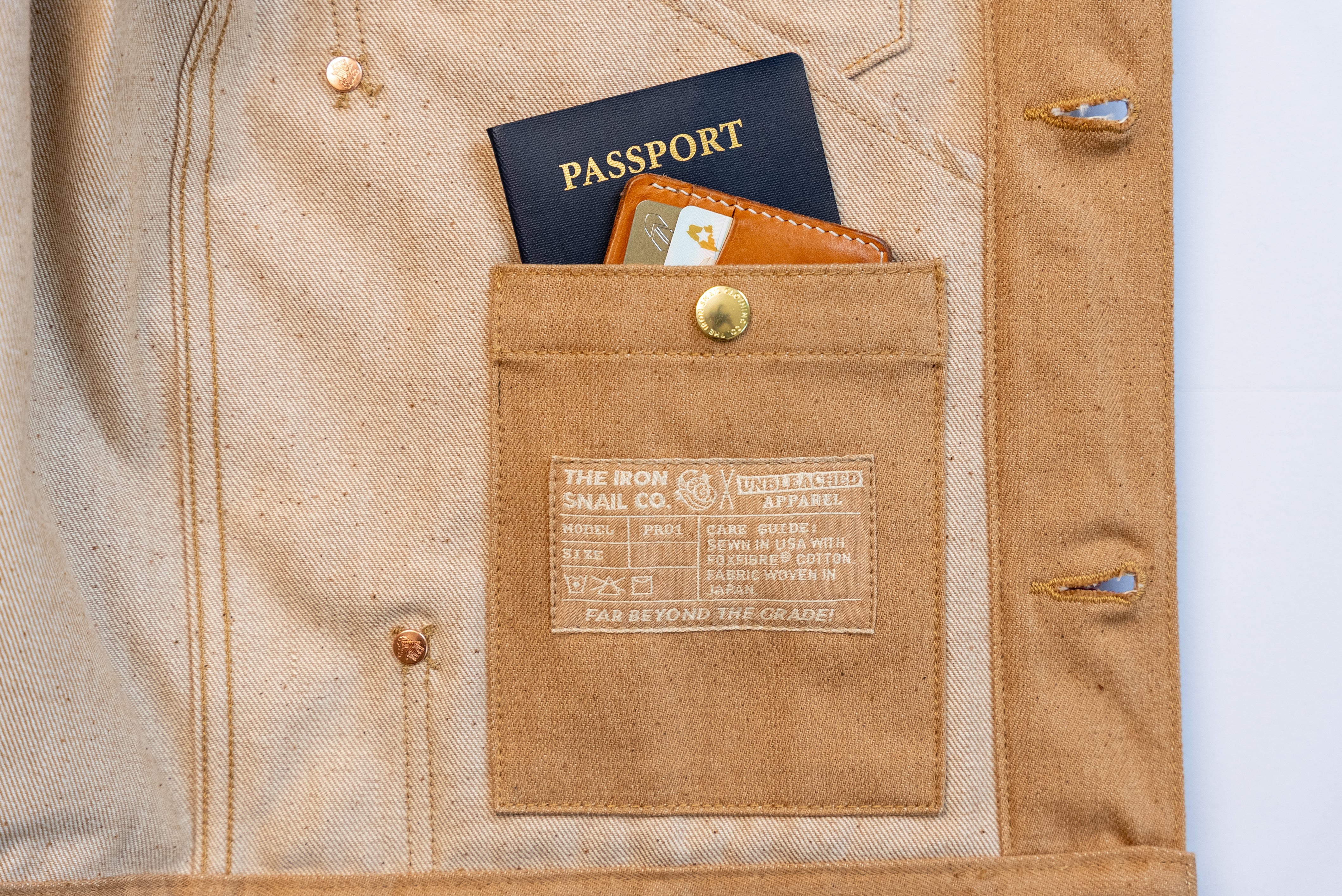 The Prologue V3 in FoxFibre® Denim – The Iron Snail