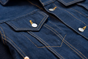 The Prologue V3 in 2-Ply Organic Snail Denim