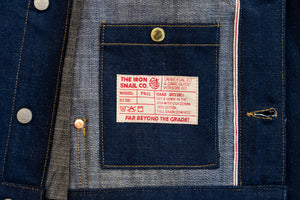 The Prologue V3 in 2-Ply Organic Snail Denim