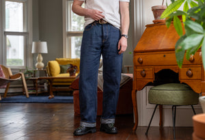 The Chapter 1s V2 in 2-Ply Organic Snail Denim (Straight Fit)