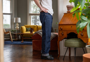 The Chapter 1s V2 in 2-Ply Organic Snail Denim (Straight Fit)