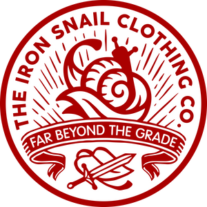 The Iron Snail Far Beyond the Grade logo.