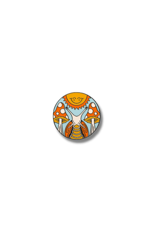 The Snail of Nirvana Pin