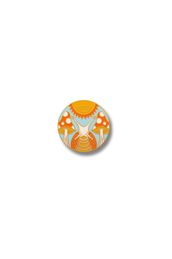 The Snail of Nirvana Pin