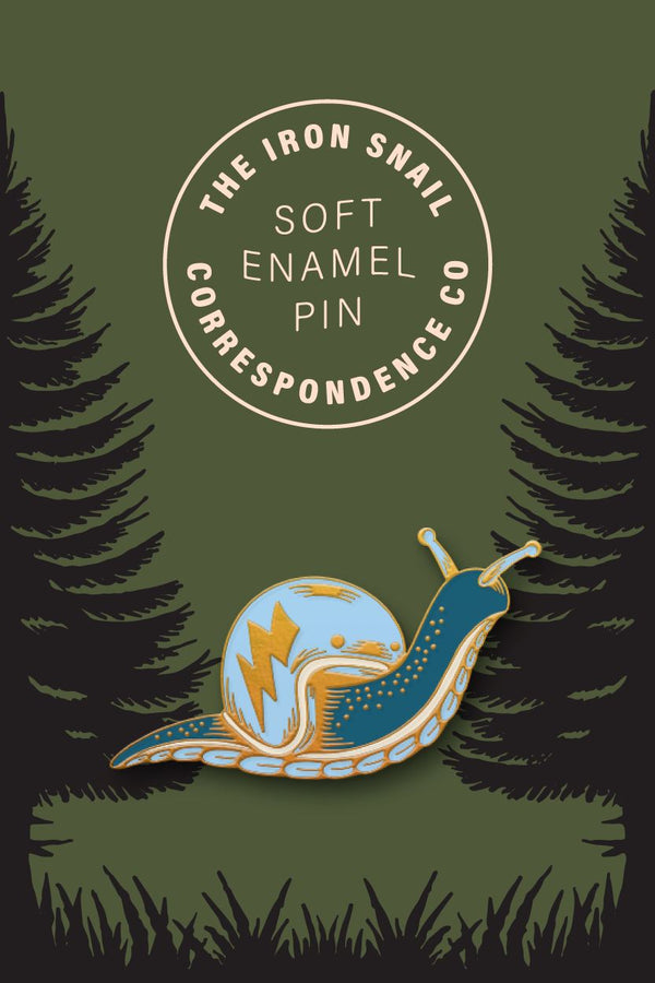 The Dusty Snail Pin